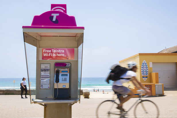 Access free Wi-Fi on Telstra payphones