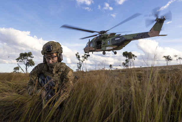 Australia firm on sending troops to region